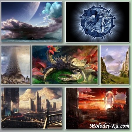 3D обои на рабочий стол 2010