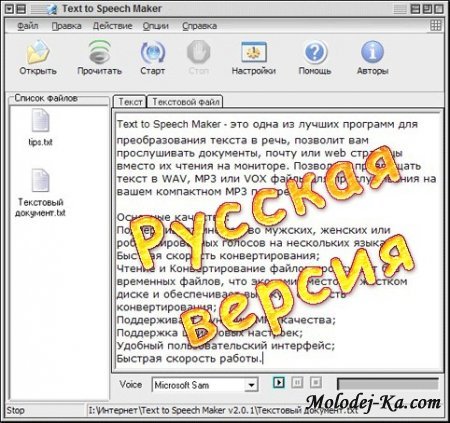 Text to Speech Maker 2.0.1