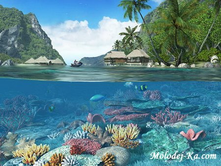 Caribbean Islands 3D Screensaver 1.1 Build 3 Rus Portable