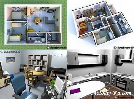 Sweet Home 3D 2.4 Rus + Portable