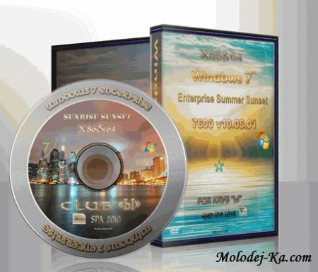 Windows 7 Enterprise X86 x64 Summer Sunset Multiload RU
