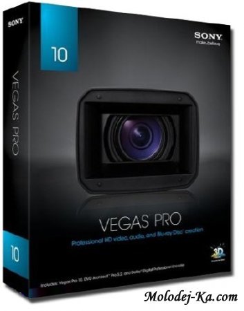 Sony Vegas Pro 10.0a Build 387 (x32) Build 388 (x64) [Eng] (2010)